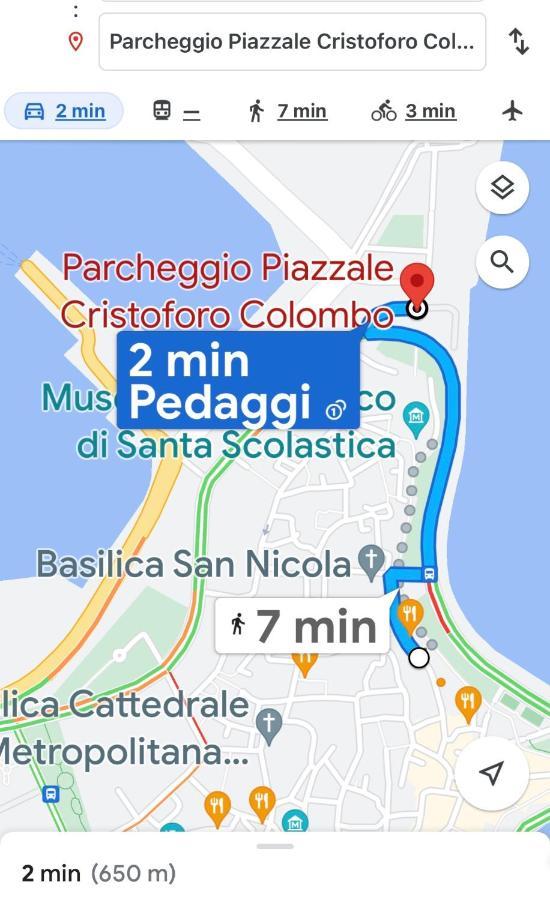 La Finestra Sul Mare Nel Cuore Di Бари Экстерьер фото